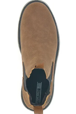 Stivaletti Beatles Marroni con Elastici Laterali COTTON BELT HARVAD THIN