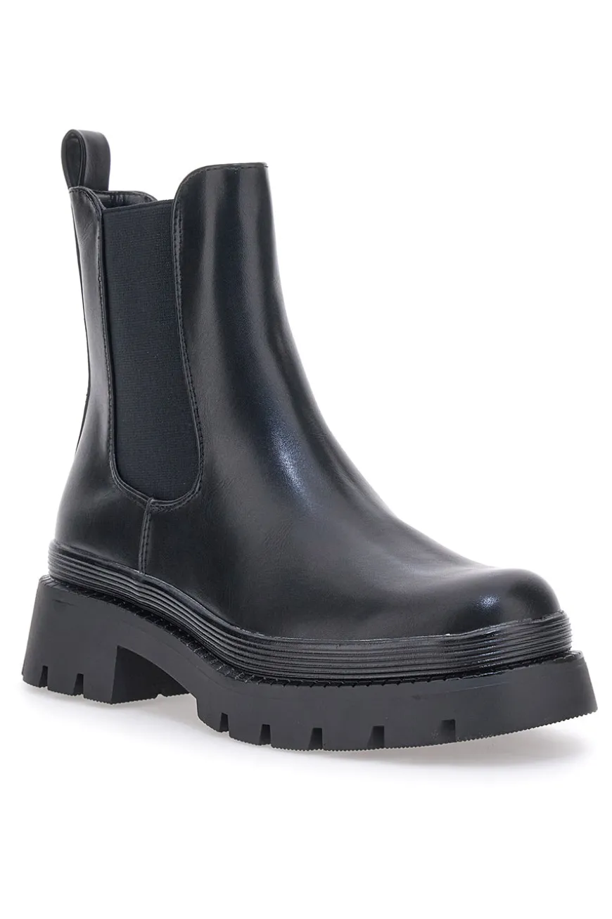 Stivaletti Chelsea Boots Neri Prima Riga 1303