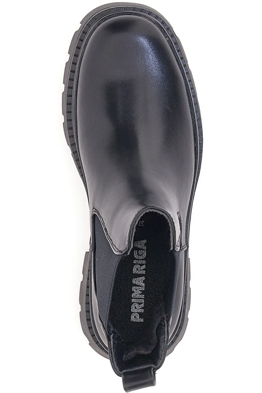 Stivaletti Chelsea Boots Neri Prima Riga 1303