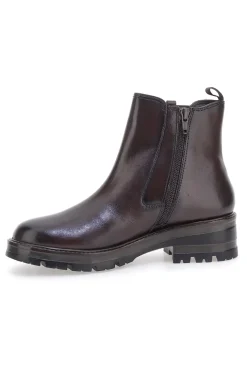 Stivaletti Chelsea Bordeaux con Tomaia in Pelle MIO TEMPO 2413