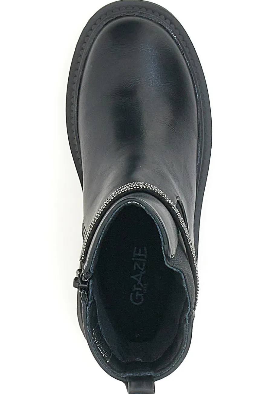 Stivaletti Chelsea Neri Grazie 449006