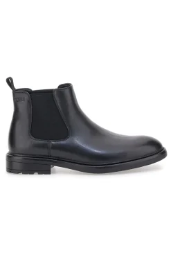 Stivaletti Chelsea neri in vera pelle Ferré FU231C621