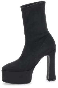 Stivaletti con Tacco Neri Pittarello Couture 281