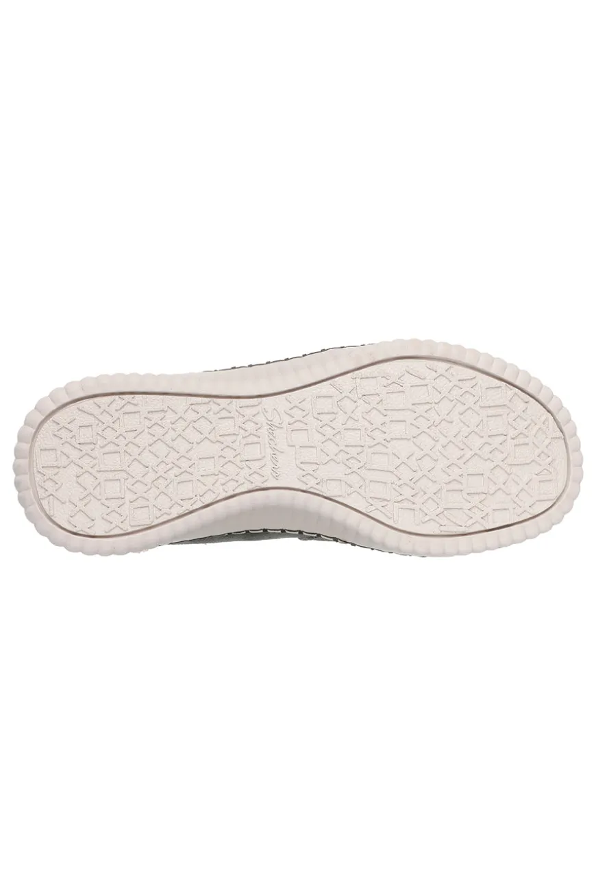Stivaletti grigi in suede con pelliccia e Memory Foam Skechers Wilshire Blvd Fresh Zip