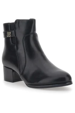 Stivaletti Neri Con Tacco a Blocco 4 cm Me & Me CDNYYONG98