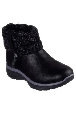 Stivaletti neri slip-on con Memory Foam Skechers EASY GOING COZY WEATHER 2