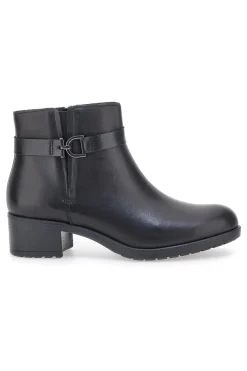 Stivaletti Neri Vera Pelle Prima Riga 854295