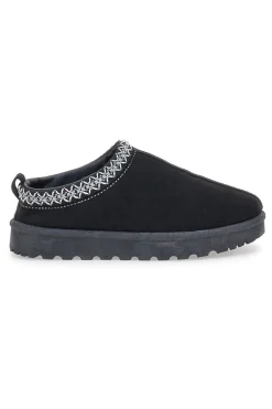 Stivaletti Pantofole con Pelo Nere Pittarello Love 1859