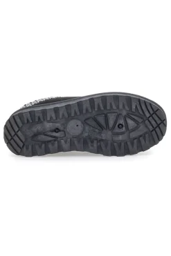 Stivaletti Pantofole con Pelo Nere Pittarello Love 1859