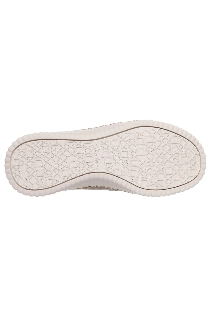 Stivaletti taupe in suede con zip e memory foam Skechers Wilshire Blvd Fresh Zip