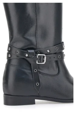 Stivali Pittarello Look 89310 Neri Vera Pelle