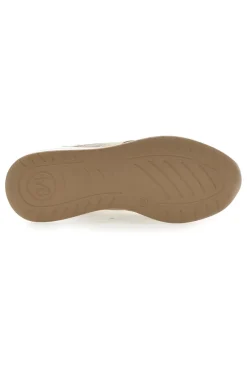 Stringate Beige con Platform e Decorazioni Ricamate MARIELLA BURANI 51051