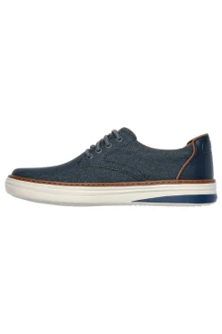 Stringate Blu Con Suola Bianca SKECHERS HYLAND RATNER