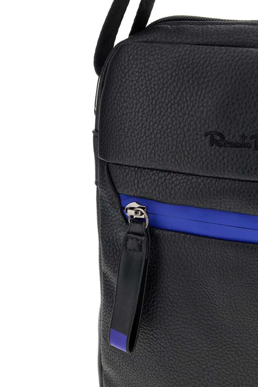 Tracolla Nera con Dettaglio Blu Renato Balestra 62140/S/SRBU6