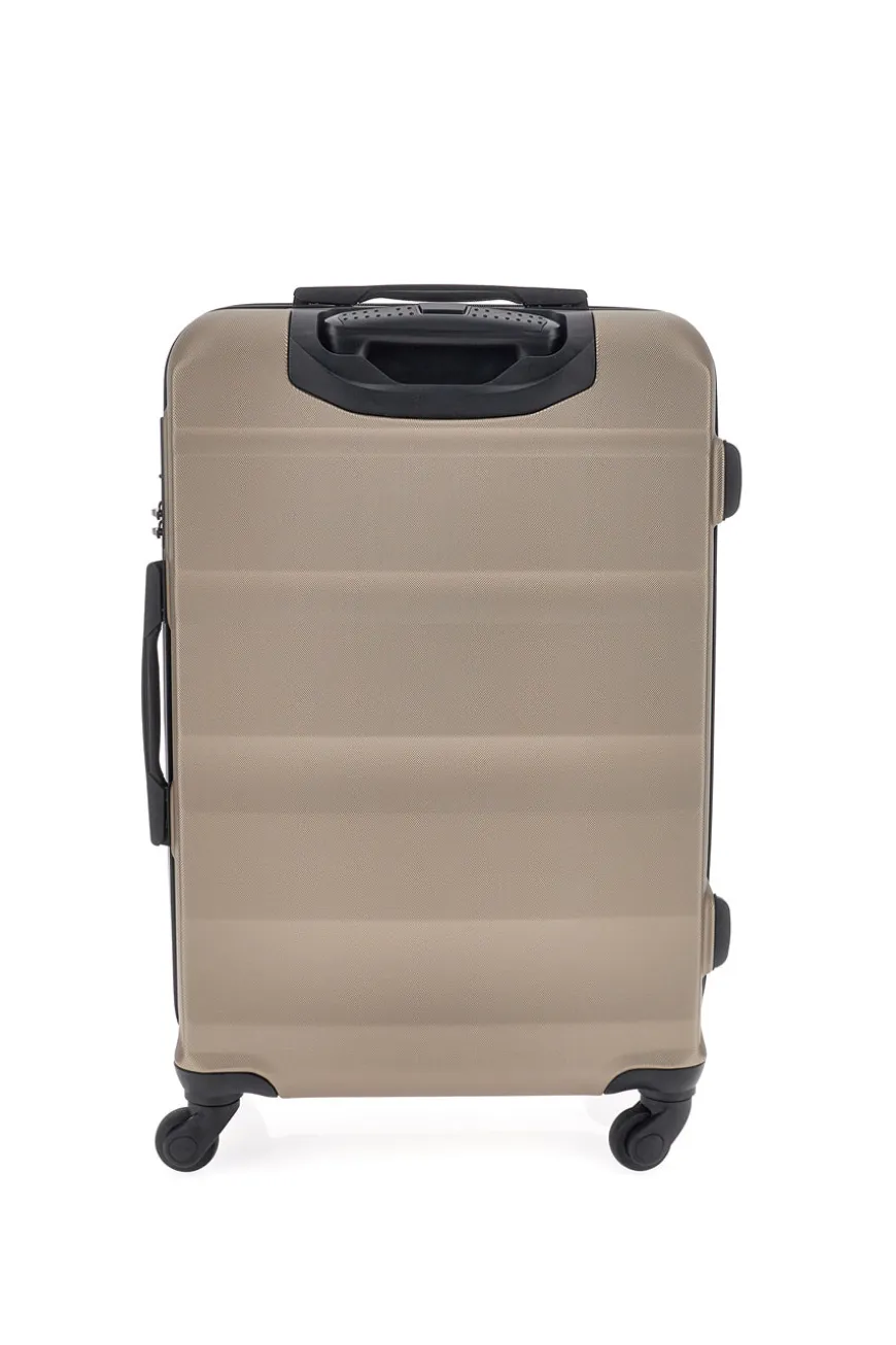 Trolley medio champagne con 4 ruote e manico telescopico INDIGENO180/M