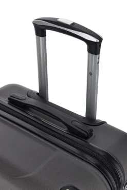 Trolley medio grigio rigido con 4 ruote 2T2L156/M