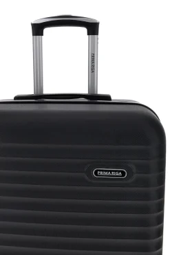 Trolley medio nero rigido Prima riga Pr194/m