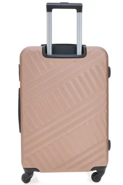 Trolley oro rosa rigido con ruote piroettanti Prima Riga PR162/P