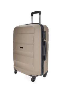 Trolley piccolo champagne con 4 ruote e manico telescopico Indigeno INDIGENO180/P