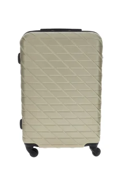 Trolley piccolo champagne rigido con 4 ruote Prima riga PR157/P