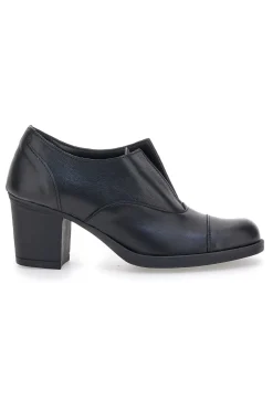 Tronchetto nero in vera pelle Made in Italy PITTARELLO ELITE 108
