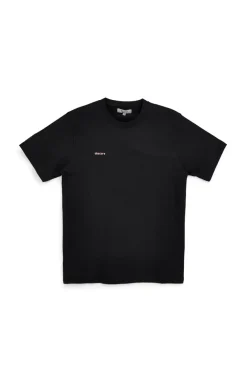 T-shirt in cotone nera con stampa grafica Boardman Alpha pt-m-t-9062