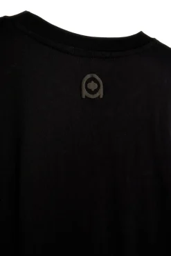 T-shirt nera girocollo a maniche corte Boardman ALPHA10