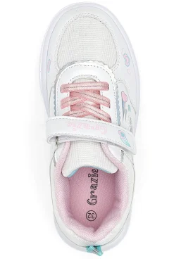 Turnschuhe mit Lichtern Grazie 2222 Weiß