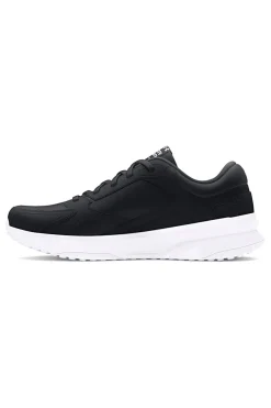 Under Armour Edge Lthr schwarze Leder-Laufschuhe