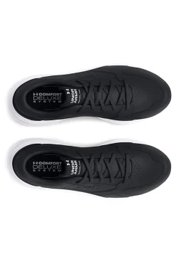 Under Armour Edge Lthr schwarze Leder-Laufschuhe