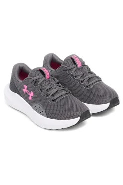 UNDER ARMOUR Rogue 4 Laufschuhe in Grau und Rosa