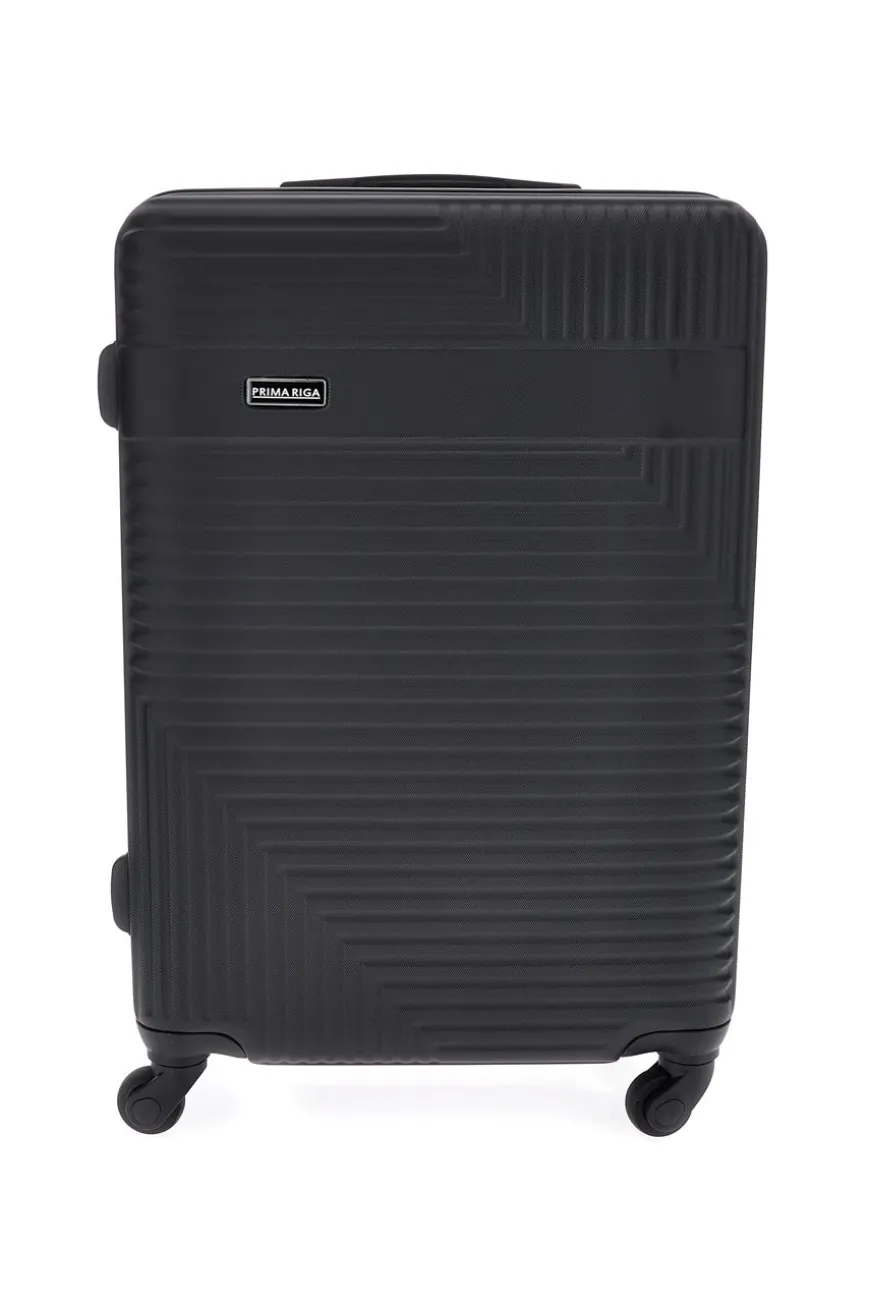 Valigia grande nera Prima Riga PR171G