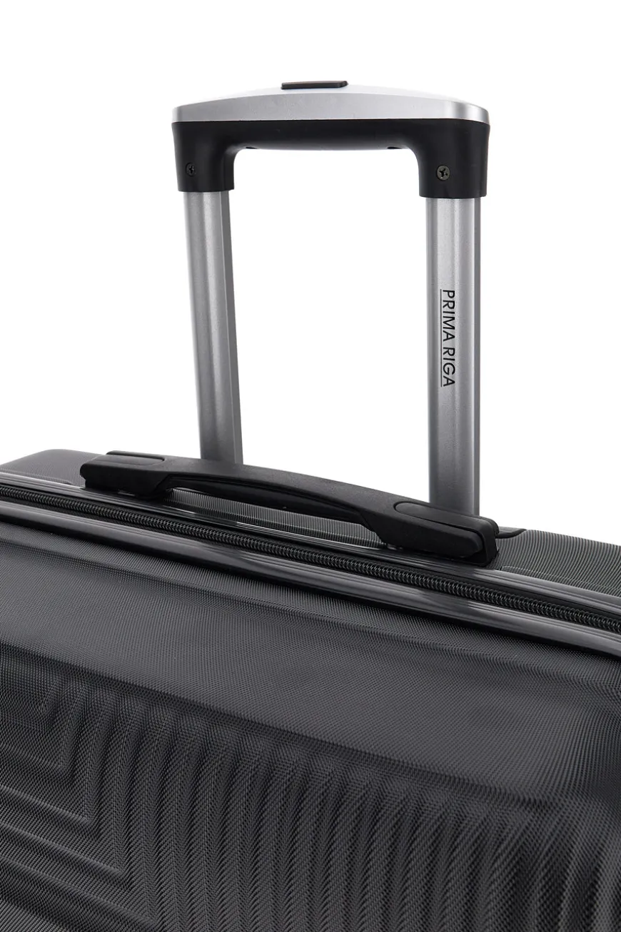 Valigia grande nera Prima Riga PR171G