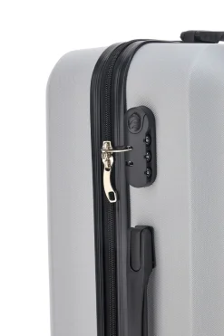 Valigia media argento con ruote girevoli 2T2L1235174/M