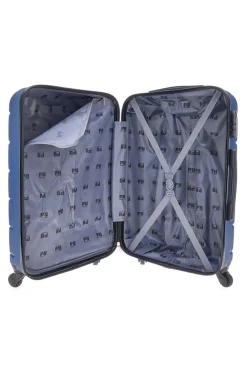 Valigia rigida blu royal media Prima riga PR165/M