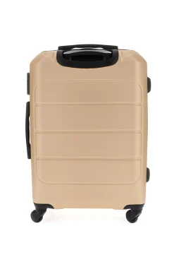 Valigia trolley grande champagne con lucchetto integrato Prima Riga PR173/G