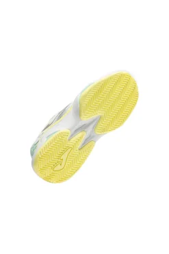 Weiße atmungsaktive Mesh Padel Schuhe Joma Master 100