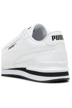 Weiße Ledersneakers Puma ST Runner v4 L