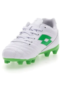 Weiße Lotto Stadio 705 Fg Jr. Fußballschuhe
