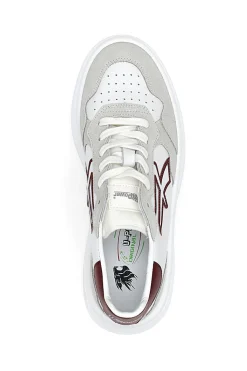 Weiße rutschfeste Sneakers mit Schnürsenkeln U-Power Venom 20039