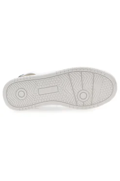 Weiße Sneakers Baumwollgürtel Austria Multi