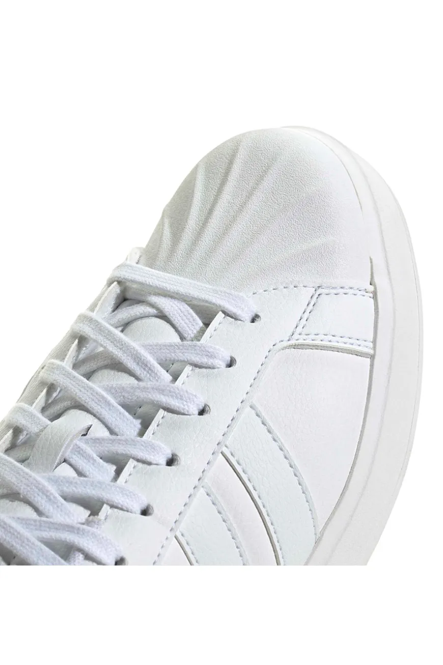 Weiße Sneakers im Sportstil mit Cupsole-Sohle Adidas Streettalk