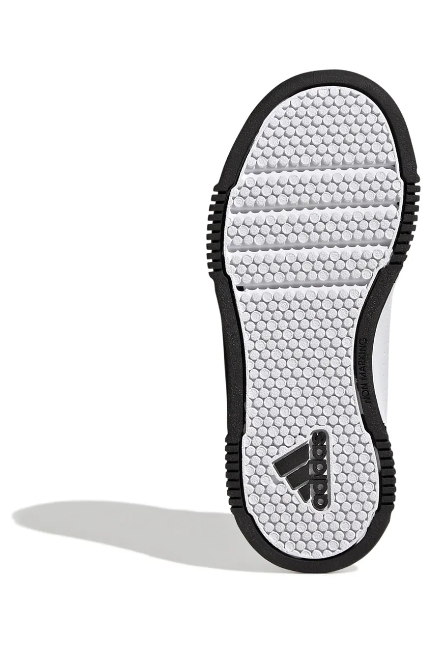 Weiße Sneakers mit Klettverschlüssen Adidas Tensaur Hook and Loop