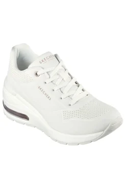 Weiße Sneakers mit Memory-Schaum Skechers Million Air Elevated Air