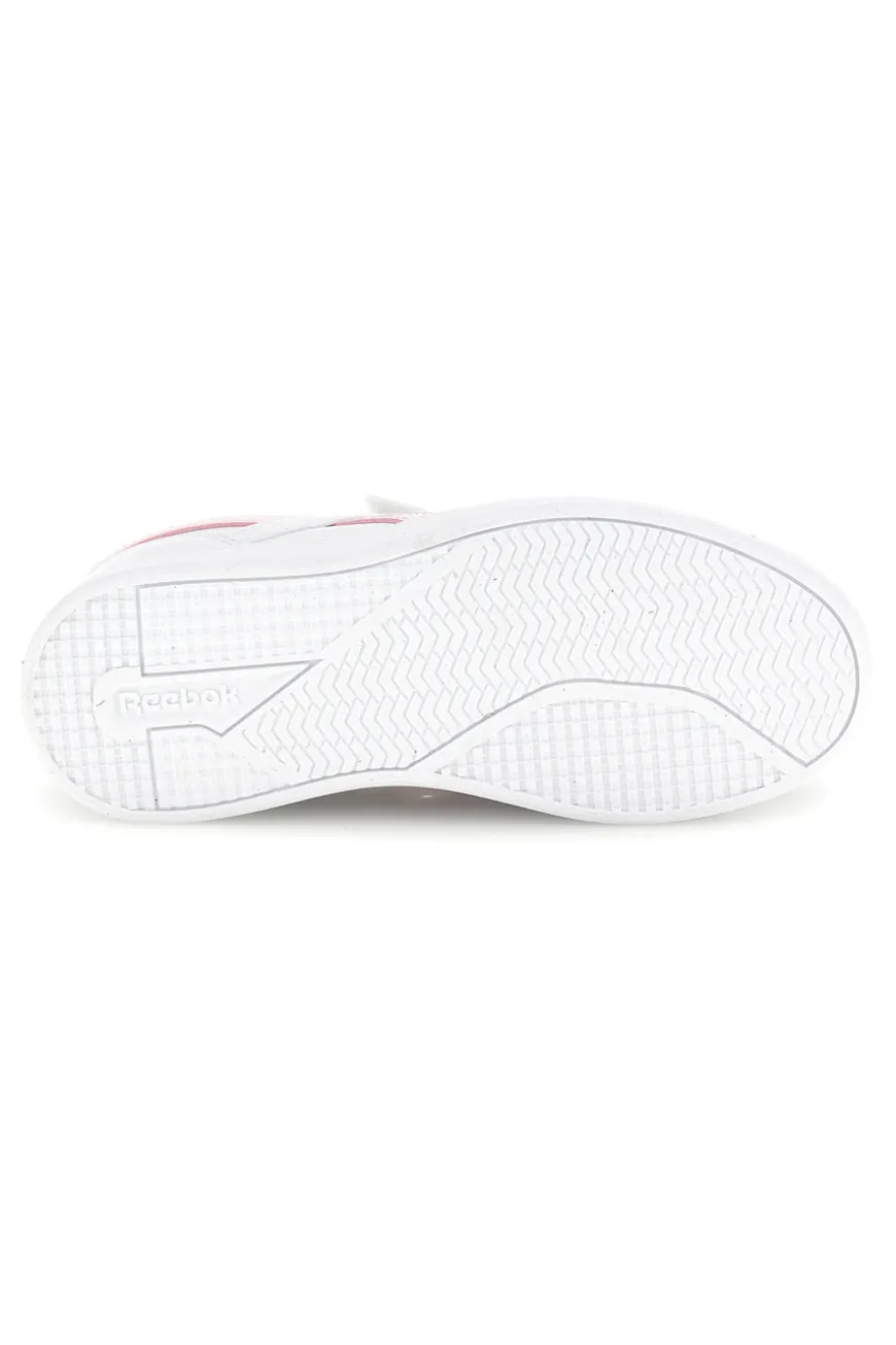 Weiße Turnschuhe mit Blumendruck und doppeltem Riemen Reebok Royal Prime 2.0 Two Strap Hoop & Loop