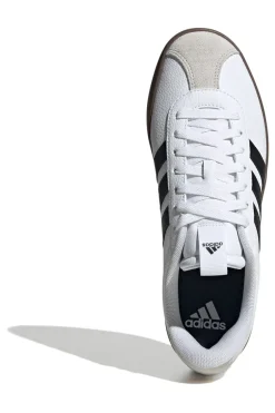 Weiße Turnschuhe mit Schnürsenkeln Adidas VL Court 3.0