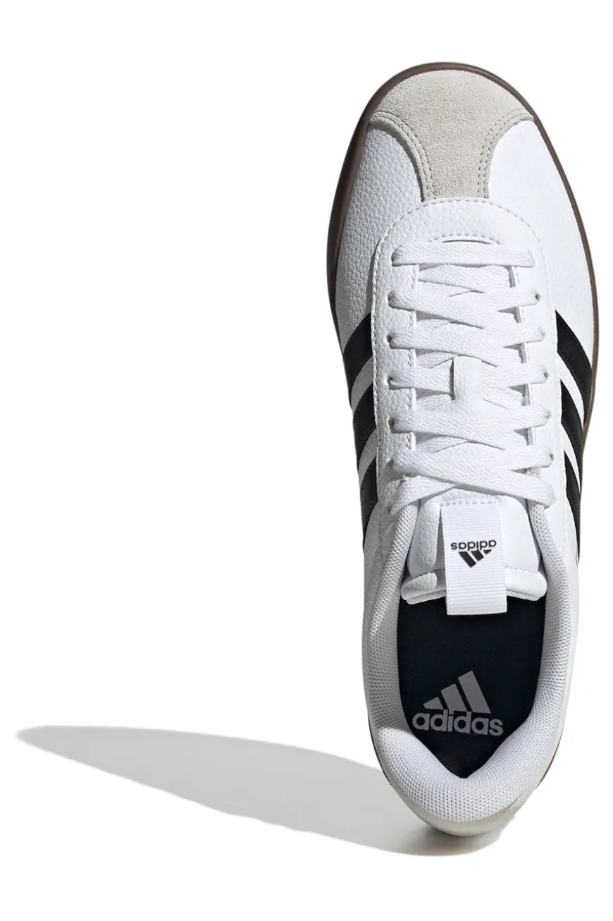 Weiße Turnschuhe mit Schnürsenkeln Adidas VL Court 3.0