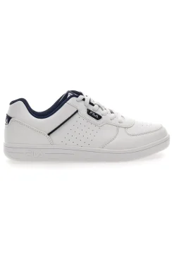 Weiße und blaue Sneakers Fila C. Court Teens