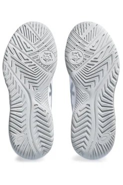 Weiß und Silber Tennisschuhe Asics Gel-Dedicate 8