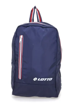 Zaino blu con zip a contrasto Lotto LTT438